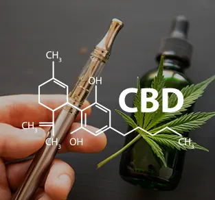 E liquide CBD et saveur cannabis