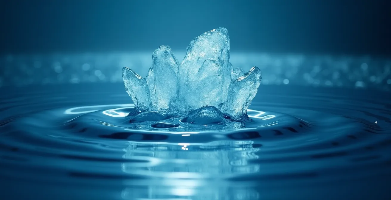 Représentation métaphorique de l'action protectrice des bêta-bloquants contre les effets physiques du manque