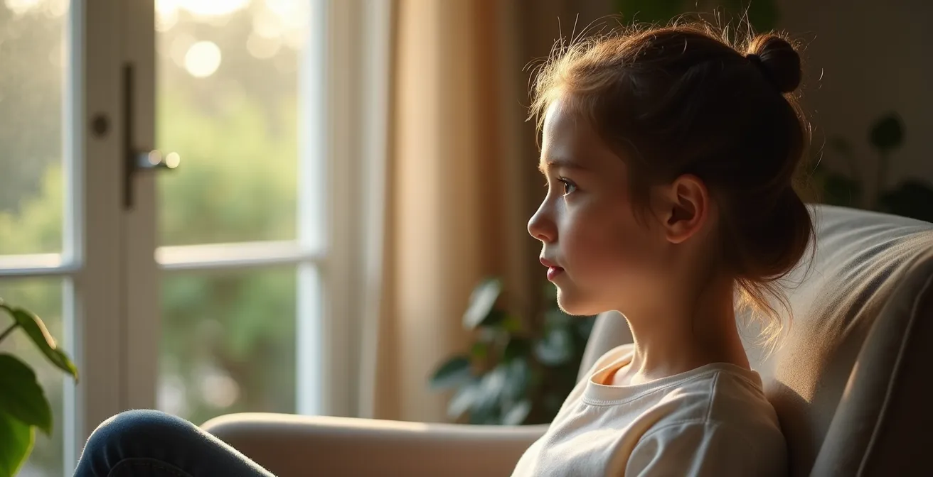 Jeune personne dans un espace d'accueil CJC chaleureux et confidentiel